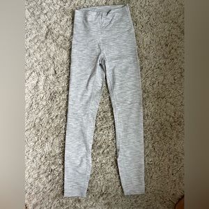 Lululemon white with grey legging